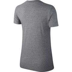 Женская теннисная футболка Nike Sportswear Essential W - dark grey heather/black