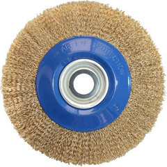 Кордщетка для точил ПРАКТИКА 250 мм мягкая, переходники 1/2