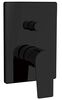 Aquanet AF330-51B AF330-51B Aquanet Static Смеситель встраиваемый с переключателем, черный матовый (261824)