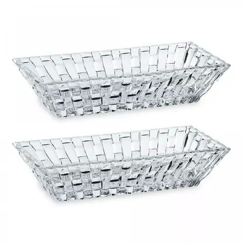 Набор салатников 2шт 17см хрустальное (2 pcs set) Nachtmann Bossa Nova