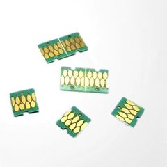 Чипы для Epson SureColor SC-F6000, SC-F7000, комплект 4 шт, автообнуляемые (авто-чипы)