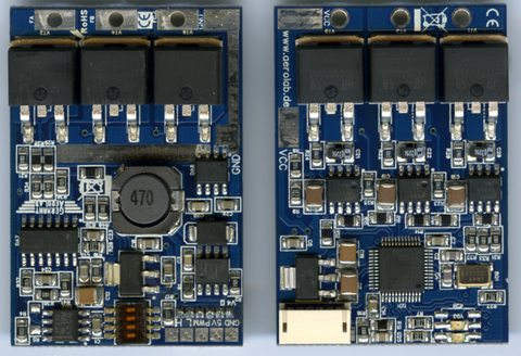 ESC-регулятор GermanyAerolab на шине PWM/CAN 55А 4-8S