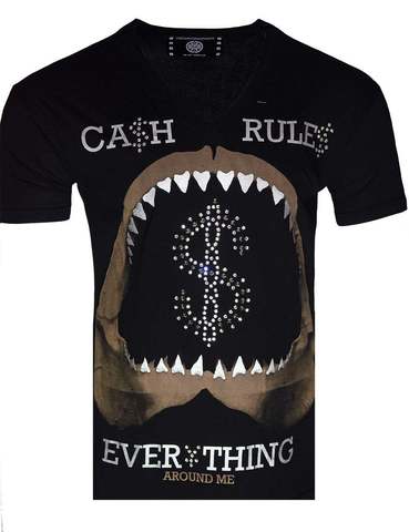 The Saints Sinphony | Футболка мужская SHARK JAW CASH RULES TS3042 перед
