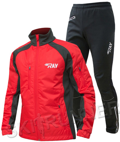 Тёплый лыжный костюм RAY OUTDOOR Red-Black 2019 мужской