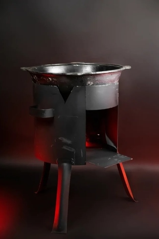 Комплект "Печь + казан 10 л"