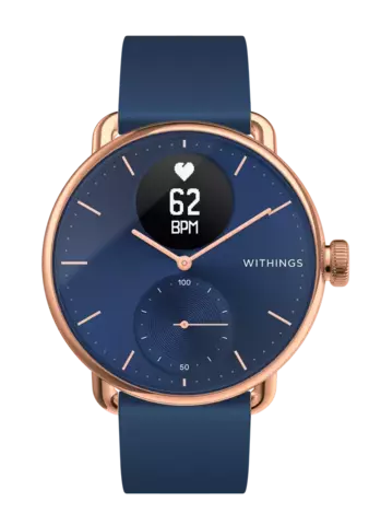 Withings Scanwatch 38 mm - Blue & Rose