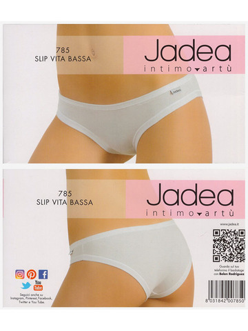 Цветные трусы слип с заниженной талией 785 Slip Vita Bassa Colorato Jadea