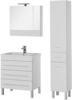 Aquanet 212874 Тумба с раковиной Aquanet Верона 75 белый (напольная 3 ящика) (212874)
