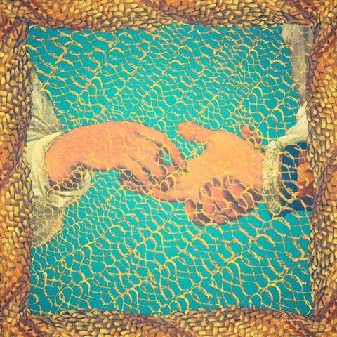 Шаль 110х110 Petrusse Promessa