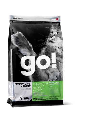 Petcurean go hotsell sensitivity and shine