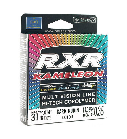 Купить рыболовную леску Balsax RXR Kamelion Box 100м 0,35 (14,0кг)