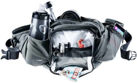 Картинка сумка поясная Deuter Pulse Pro 5 Graphite - 3
