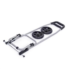 66-8-034 Сумка-тележка хозяйственная черная, 92x35x28см, колёса D150мм, сталь (РемоКолор)