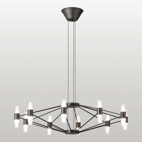 Подвесная светодиодная люстра Lussole HOPKINS LSP-7408