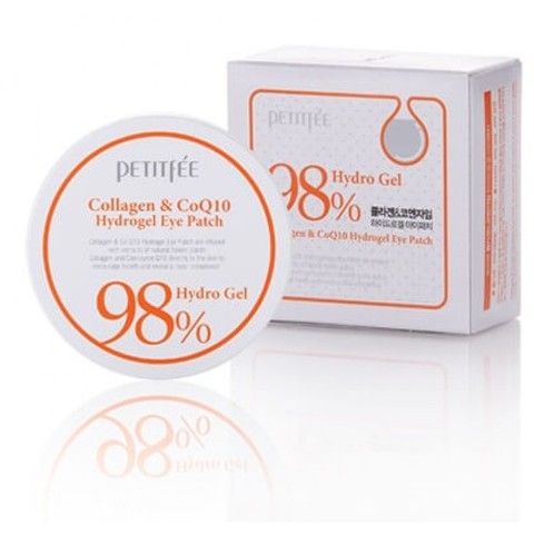 [PETITFEE] Набор патчей д/век гидрогел. КОЛЛАГЕН/Q10 Collagen&CoQ10 Hydrogel Eye Patch, 60 шт