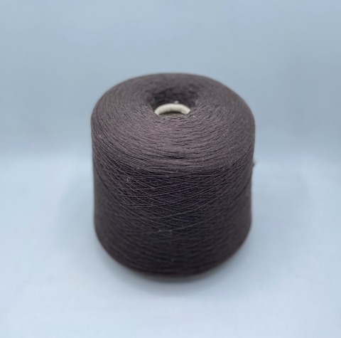 Бобинная пряжа (пр.Италия),1500м/100гр, 80% шерсть, 20% полиамид , цвет -Серо-коричневый арт.31173