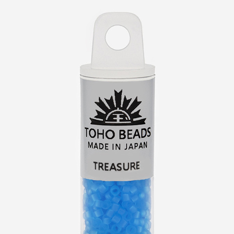 Японский бисер TOHO Treasure (№3BF), прозрачный матовый
