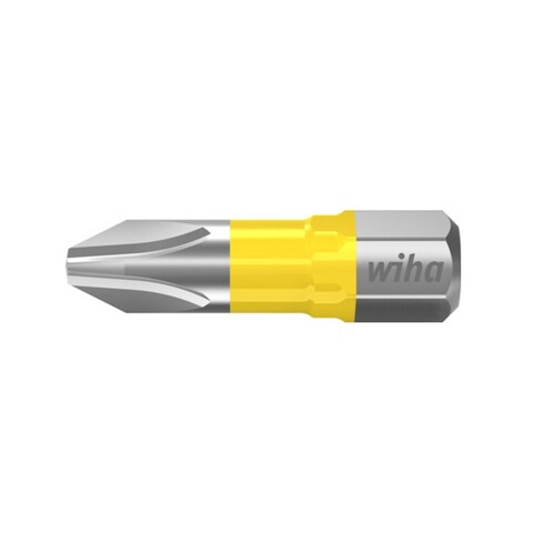 Бита PH2 х25мм Impact(ударная) Y-Bit(lWOOD) Wiha 7011Y 41586