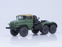 Ural-375S road tractor tarp covered cabin AutoHistory 1:43