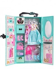 Шкаф-гардероб Alisa для куклы, одежда, обувь, сумки