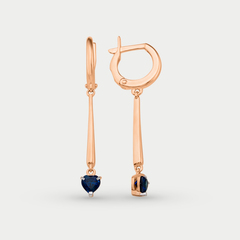 Серьги золотые