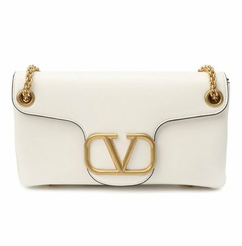 Сумка Valentino Stud Sign белый