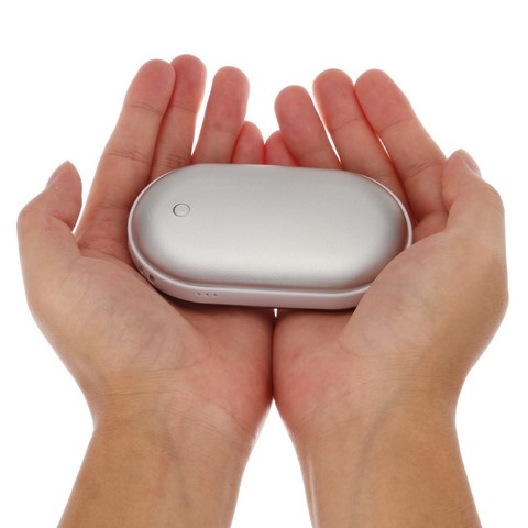 Power Bank грелка Pebble hand warmer