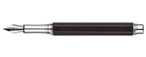 Перьевая ручка Caran d'Ache Varius Ebony Silver Plated (4490.076)