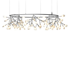 Люстра Heracleum the Big O Silver