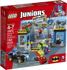 LEGO Juniors: Оборона Бэтпещеры 10672