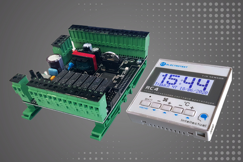 Контроллер для вентиляции Electrotest Optimus A7+RCC