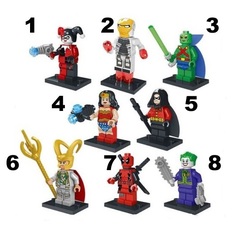 Minifigures Super Heroes Blocks Building Series 11