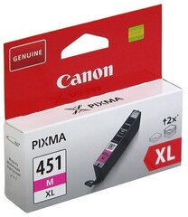 Картридж CANON CLI-451XL M пурпурный, увеличенной емкости