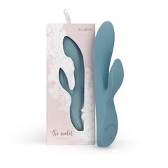Вибратор с клиторальным стимулятором The Violet Rabbit Vibrator - 20 см. - 