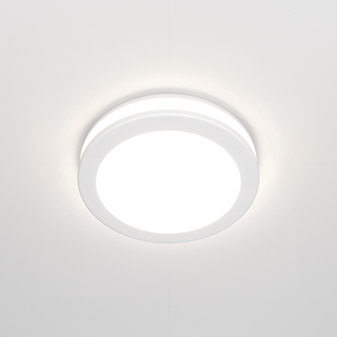 Встраиваемый светодиодный светильник Maytoni Phanton DL2001-L7W4K, 80мм 7Вт 4000K