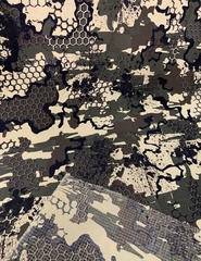 Ткань Грета рип-стоп ВО, 200 гр, 20% х/б, 80% п/э, крупные соты олива