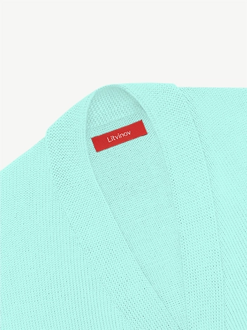 Кардиган с пуговицами из экохлопка