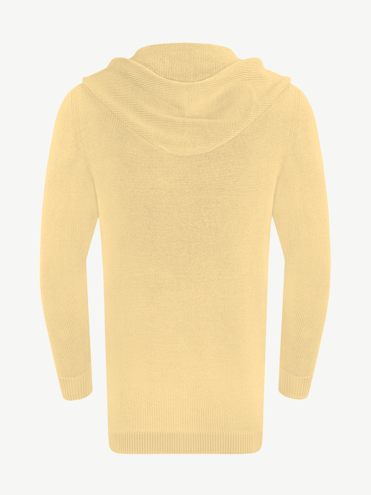 Кардиган с капюшоном из мягкой шерсти