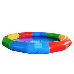Круглый надувной бассейн «Разноцветный», 6*6*0,65 м
