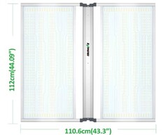 Светодиодный светильник Nanolux LED PAD720 W (полный спектр)