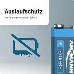 Батарейка литиевая Крона Е/ANSMANN 9V