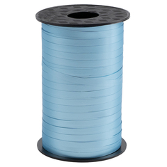 Лента металлик (0,5см*250м) матовая, Голубой