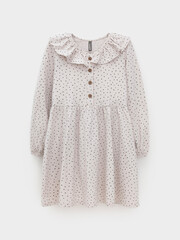 платье  для девочки  КР 5897/бежевый 4002 Н084 к609