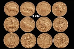 Силиконовые молды Зодиаки набор 12 шт