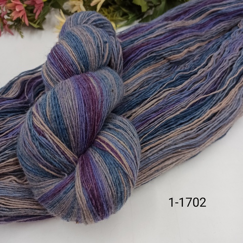 Дундага 6/1 шерсть секционного окрашивания 01-1702 420м/100гр