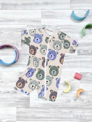 Песочник Mjölk Sleep and Play Grizzly Bears