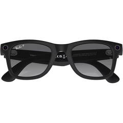 Умные очки Ray-Ban Meta Wayfarer RW4006 (Цвет: Matte Black / Polar Gradient Graphite)