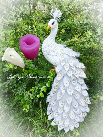 Вайнер силиконовый Павлин