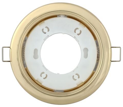 Светильник 4114 встр. под лампу GX53 золото IEK