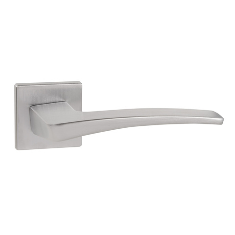 Ручка Punto (Пунто) раздельная K.EST.Q52.SHARM SSC-16 сатинированный хром (комплект на одну дверь)